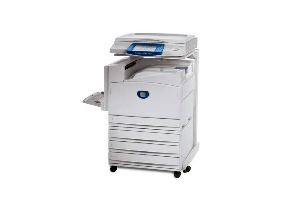 Xerox workcenter 7345 color copier, scanner, fax