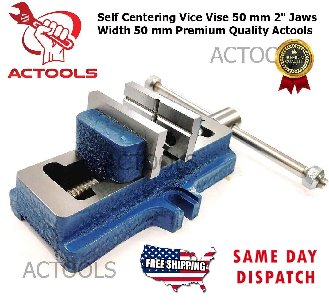 Self Centering Vice Vise 50 mm 2" Jaws Width 50 mm Premium Quality USA